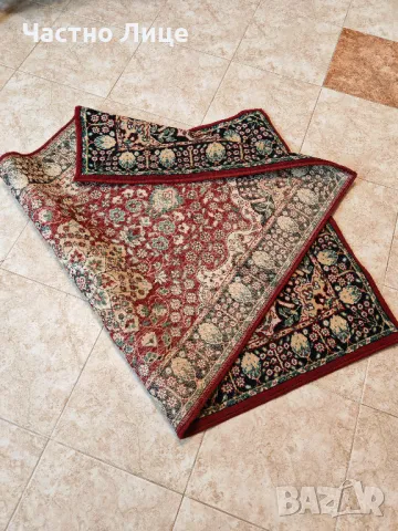 Оригинална Българска Супер Качествена Соц Персийска Пътека 1970те г, снимка 2 - Пътеки - 48666096