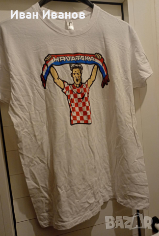 Фенска тениска на Хърватия, снимка 1 - Футбол - 44919381