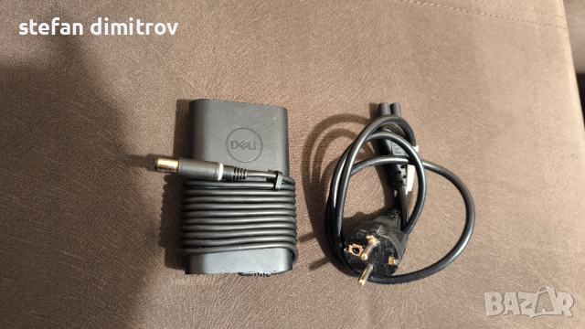 Dell, 19.5V/65W/3.34A, жак (7.4 mm), 65W включва захранващ кабел 