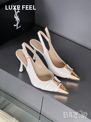 YVES SAINT LAURENT ⚜️Дамски Обувки , снимка 2 - Дамски обувки на ток - 53357963