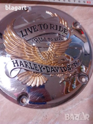 "Харлей Дейвидсон"-капак на мотоциклет , снимка 1 - Антикварни и старинни предмети - 42606011