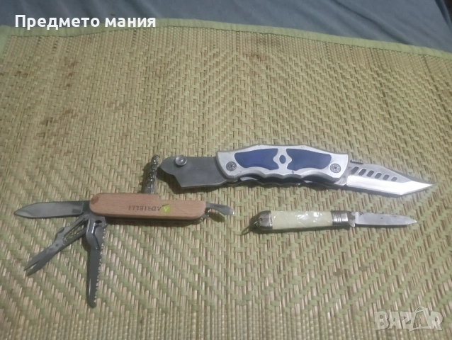 Лот от 3 интересни ножа – ножче ножка нож, снимка 9 - Ножове - 53952228