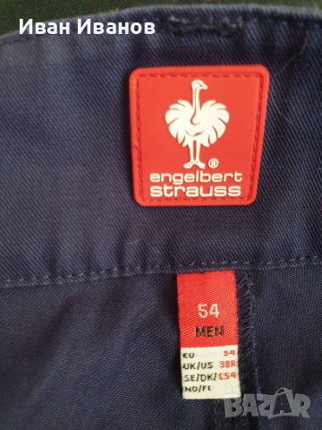 Работен панталон engelbert strauss размер Хл , снимка 2 - Панталони - 39501438