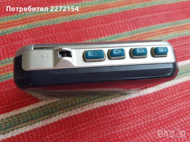 Уокмен с радио и реверс PANASONIC , снимка 2 - Радиокасетофони, транзистори - 51326568