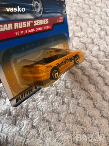 Hotwheels Mustang-стар, снимка 3 - Колекции - 49670707