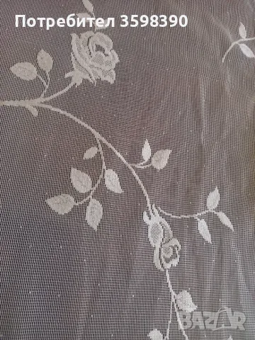 Перде с бродерия 140×245  см., 10€, снимка 3 - Пердета и завеси - 56070667