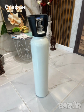 Кислородна бутилка 7,5л. с редуцир вентил и овлажнител (нова и пълна), снимка 8 - Други - 53257863