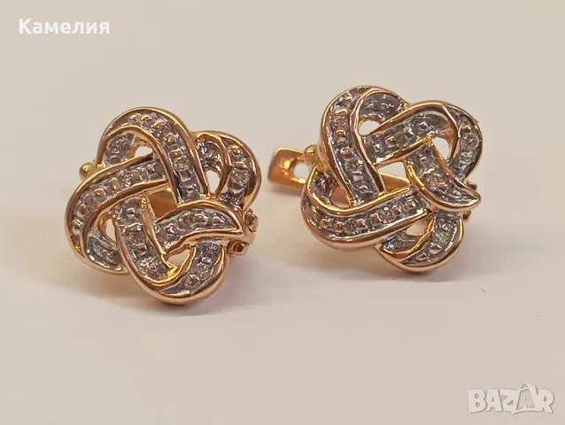 Руско злато , снимка 4 - Обеци - 50112026