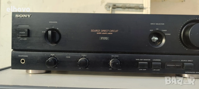 Стерео усилвател Sony TA-F170, снимка 6 - Ресийвъри, усилватели, смесителни пултове - 52662981