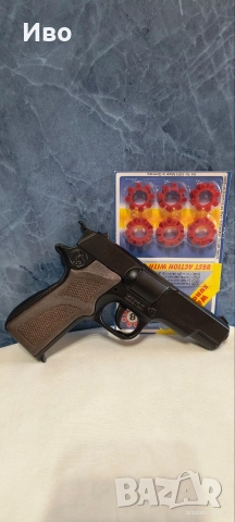 Изцяло метален пистолет с капси Colt 1911 + 96 бр. капси , снимка 2 - Колекции - 52801211