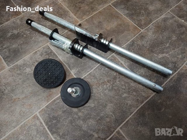 Нов Чифт регулируеми нивелирни стълби удължителен стоманен стълб, снимка 7 - Измервателни инструменти - 40365123