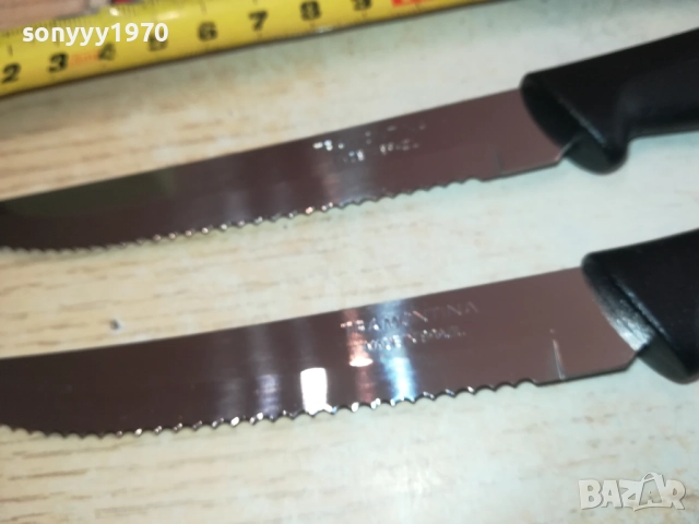 TRAMONTINA-MADE IN BRAZIL X2БР 0111251830, снимка 12 - Ножове - 52257536