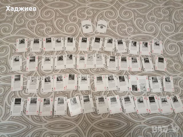 Тесте карти за игра Джак Даниелс, снимка 2 - Карти за игра - 34518402