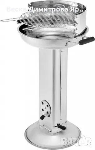 Колонна скара Bavaria на дървени въглища от неръждаема стомана, снимка 4 - Скари - 48950555