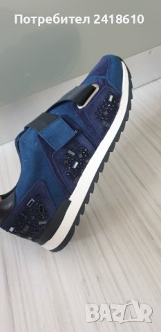 JOHN GALLIANO Paris Leather Sneakers Womens Size 39- 25см НОВО! ОРИГИНАЛ! Дамски Сникърси ЕСТЕСТВЕНА