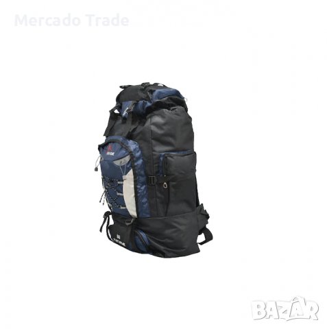 Туристическа раница Mercado Trade, Текстил, 80 л., 22026, Тъмносин, снимка 2 - Спортна екипировка - 37983500