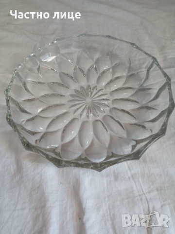 Стъклена фруктиера-8лв.