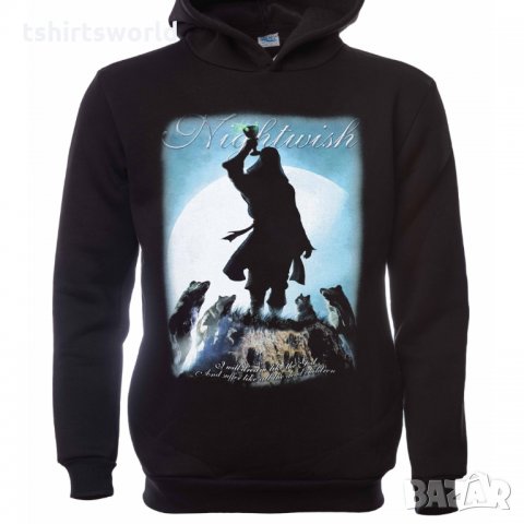 Нов мъжки суичър с дигитален печат на музикалната група Nightwish, Найтуиш