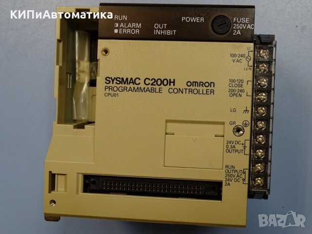 контролер Omron C200H-CPU01-E sysmac programmable controller, снимка 6 - Резервни части за машини - 35228407