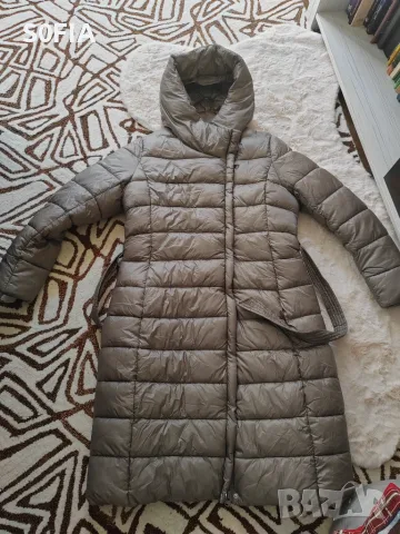 Ново дълго палто шушлек, снимка 3 - Палта, манта - 56144716
