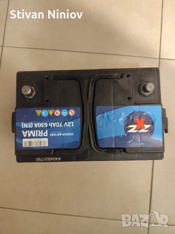 Акумулатор ZZX Prima 70AH , снимка 4 - Части - 52764707