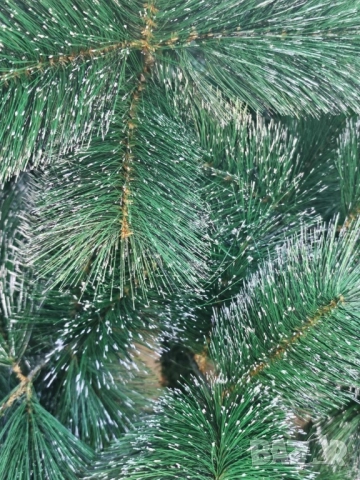 Коледна елха с бели заскрежени връхчета., снимка 3 - Декорация за дома - 52369230