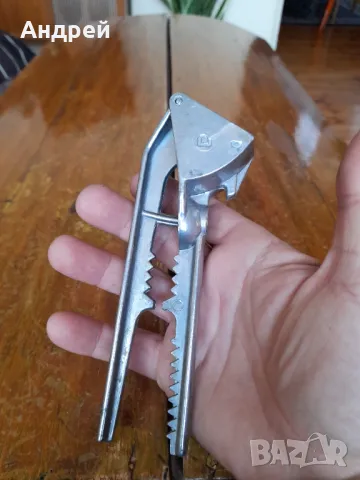 Стара алуминиева преса за чесън #20, снимка 3 - Други ценни предмети - 47868378