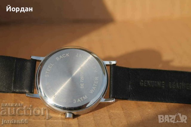 Немски часовник 38 мм, снимка 4 - Мъжки - 38646950