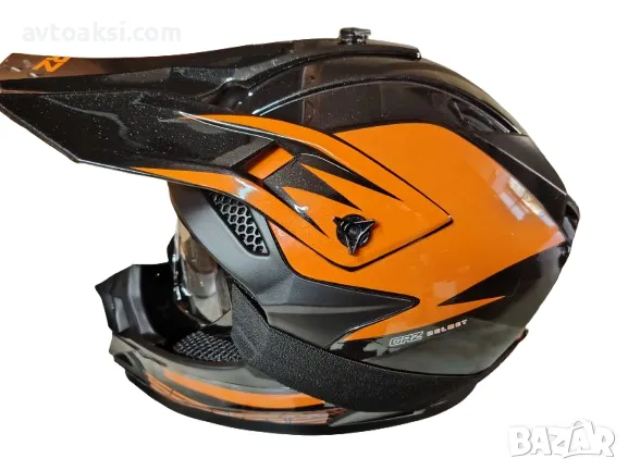 Каска Крос/Атв/Мотор с Очила ORZ комплект -38381, снимка 3 - Аксесоари и консумативи - 49383796