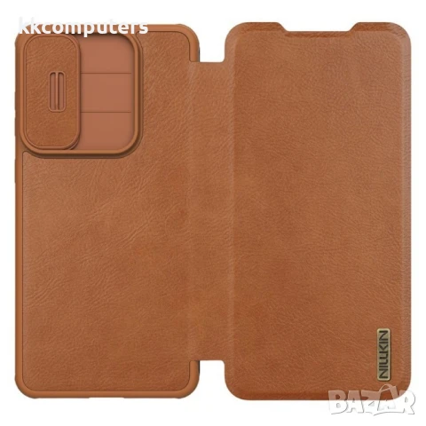 Samsung Galaxy S25 Edge Nillkin Кожен Калъф и Протектор, снимка 8 - Калъфи, кейсове - 50614903