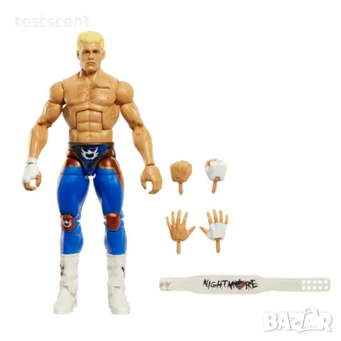 Екшън фигура WWE Cody Rhodes The American Nightmare Коуди Роудс Mattel Elite Royal Rumble играчка, снимка 8 - Фигурки - 48524275