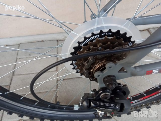 Продавам колела внос от Германия юношески мтв велосипед  графит FC3  INTERBIKE 24 цола преден и заде, снимка 5 - Велосипеди - 31941895