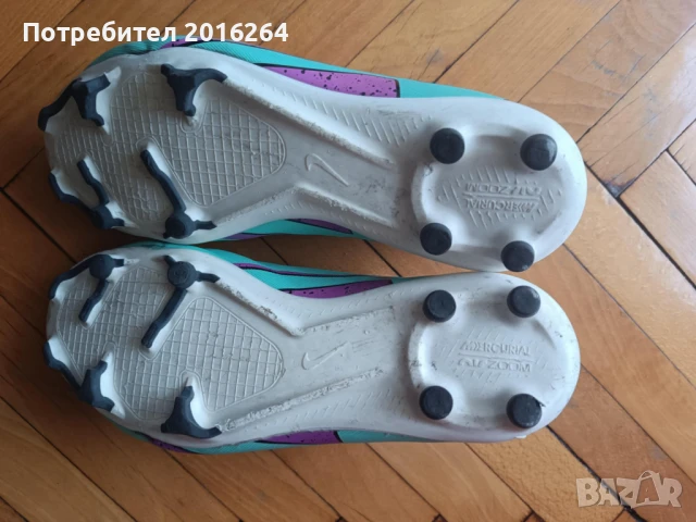 Футболни бутонки Nike Zoom Mercurial Superfly 9 Pro FG Junior , снимка 4 - Футбол - 50662575