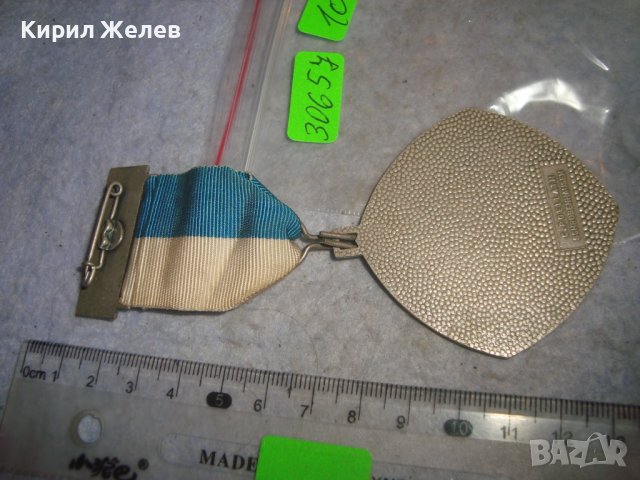 1982г. ПОСРЕБРЕН КОЛЕКЦИОНЕРСКИ НЕМСКИ МЕДАЛ ЦЪРКВА ЧЕРКВА ГЕРМАНИЯ с ЛЕНТА и НОСАЧ 30657, снимка 4 - Антикварни и старинни предмети - 37954940