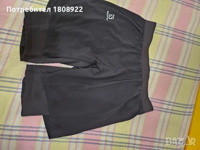 Колоездачни къси панталони с клин Salomon