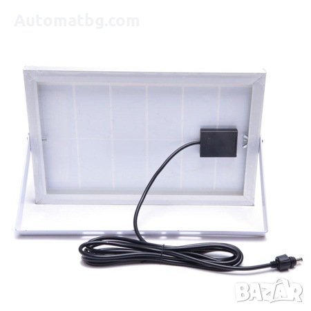 Външна улична лампа Automat, прожектор със соларен панел, влагозащитена, 50W, 19 х 19 см., черен, снимка 4 - Друга електроника - 31568807