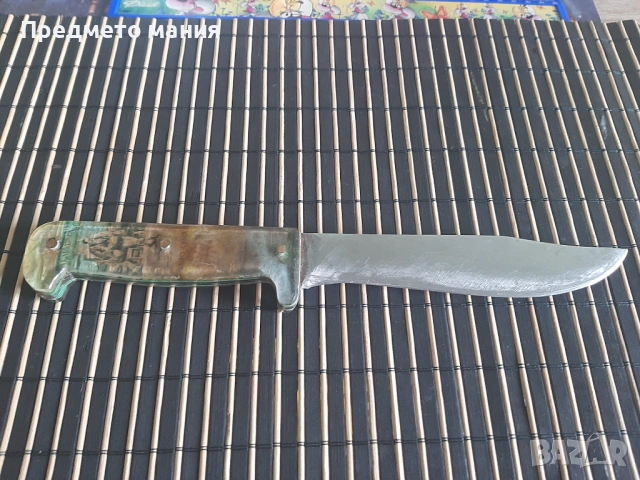 Стар български  нож – масивен и здрав, снимка 6 - Ножове - 53139714