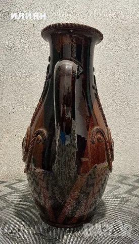 Крондир голям. Керамика. Ваза. , снимка 3 - Декорация за дома - 56049392