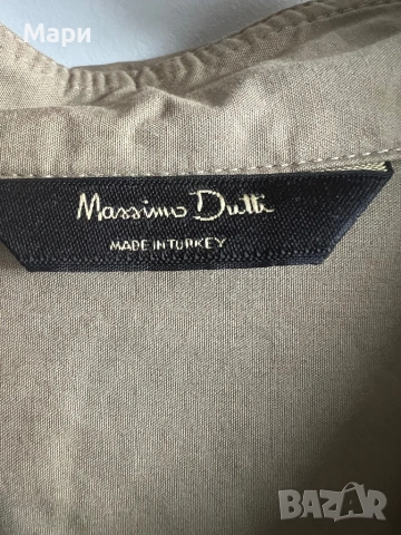 Massimo Dutti нова рокля тип риза M размер, снимка 4 - Рокли - 53941983
