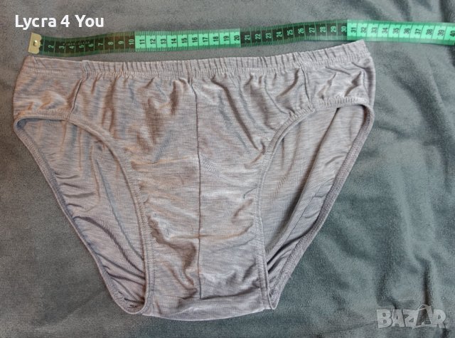 Angelo Litrico M размер сребристо сив слип, снимка 6 - Бельо - 36838626