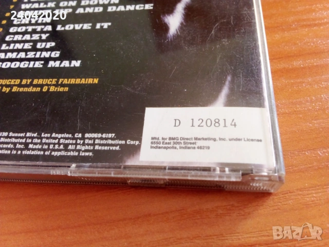 Aerosmith – Get A Grip оригинален US диск, снимка 2 - CD дискове - 54228475