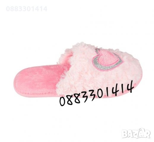 Дамски пантофи сърце, снимка 3 - Пантофи - 30194076