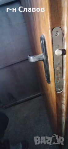 Блиндирана с брава и ключове - РАЗМЕРИ 83см/193см/5см - ширина/височина/дебелина, снимка 8 - Входни врати - 39670056
