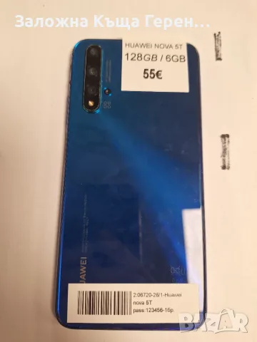 Телефон Huawei Nowa 5T, снимка 5 - Huawei - 56502297