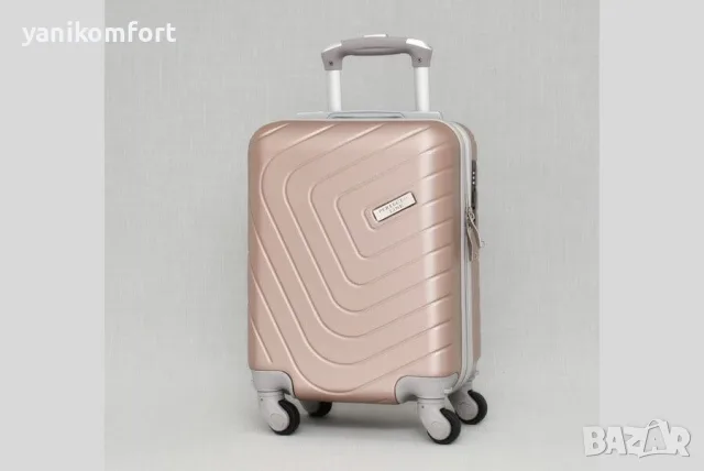 Wizz air куфар за ръчен багаж 40/30/20 с 4 колелца от ABS - твърд куфар, снимка 5 - Куфари - 56200113