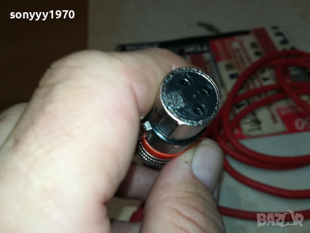 КАБЕЛ ЗА МИКРОФОН-ЧЕРВЕН ОТ ФРАНЦИЯ 1911251028, снимка 13 - Микрофони - 52463186