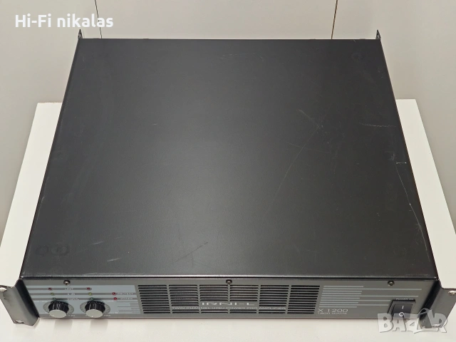 професионално крайно стъпало усилвател IRNI - L X 1200, снимка 6 - Ресийвъри, усилватели, смесителни пултове - 54226781