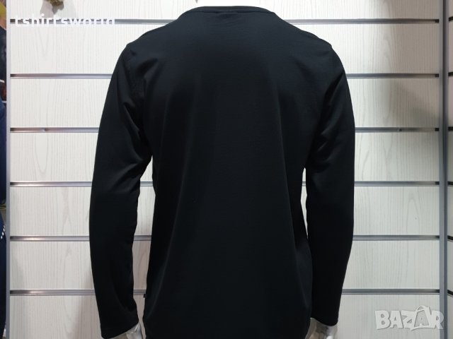 Нова мъжка блуза с дълъг ръкав и дигитален печат Вълк, пълнолуние, Серия Вълци, снимка 8 - Блузи - 30647795