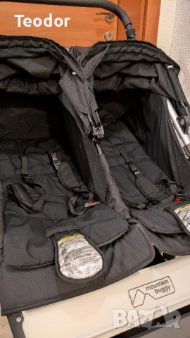 Mountain Buggy Количка за близнаци, снимка 4 - Детски колички - 52445280