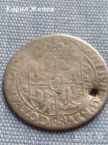 Сребърна монета Орт1623г. Сигизмунд трети Полша 12212, снимка 8 - Нумизматика и бонистика - 42900388